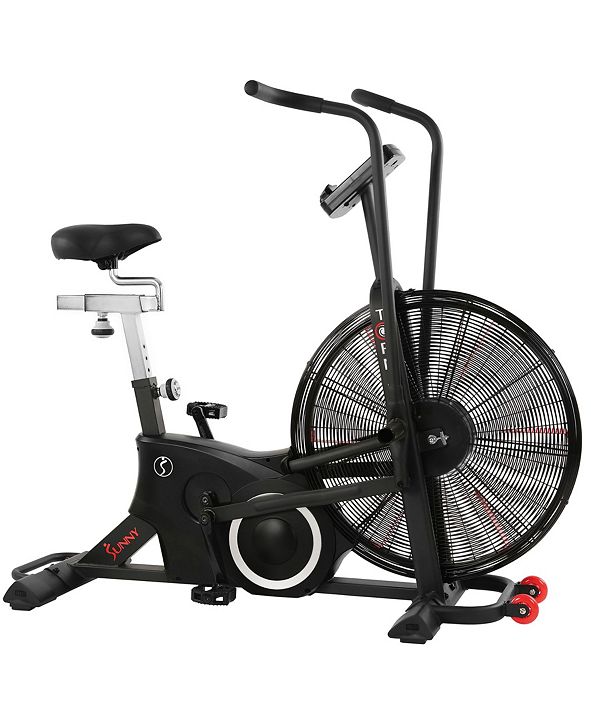 Sunny Health & Fitness Exercise Fan Bike with Bluetooth ...