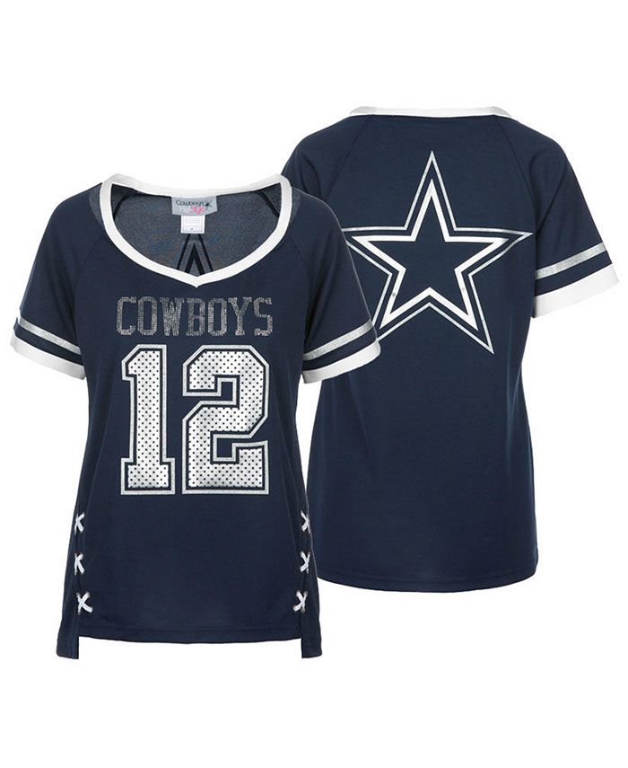 Authentic NFL Apparel Women's Dallas Cowboys Vixen Jersey - Macy's