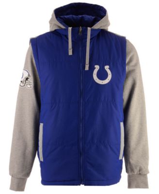 nfl reversible hoodie and jacket in team colors