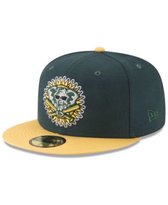 a's batting practice hat