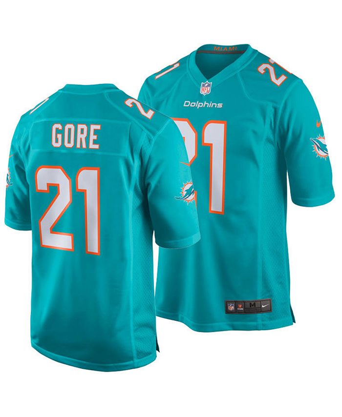 Nike Men's Frank Gore Miami Dolphins Game Jersey & Reviews - Sports Fan ...