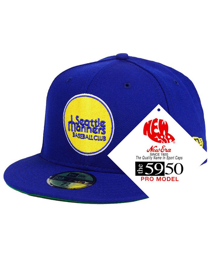 New Era Seattle Mariners Retro Classic 59FIFTY-FITTED Cap - Macy's