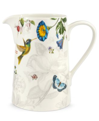 Portmeirion Dinnerware, Botanic Hummingbird Pitcher - Macy's