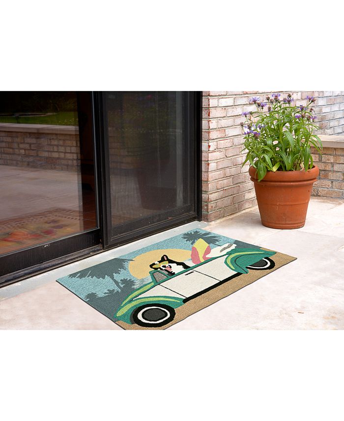 Liora Manne' Liora Manne Front Porch Indoor/Outdoor California Dreaming