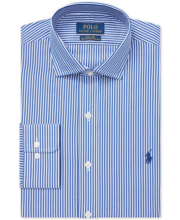 Polo Ralph Lauren Men's Classic Fit Cotton Dress Shirt - Macy's
