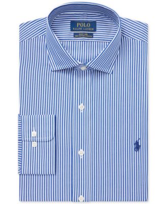 Polo Ralph Lauren Men's Classic Fit Cotton Dress Shirt - Macy's