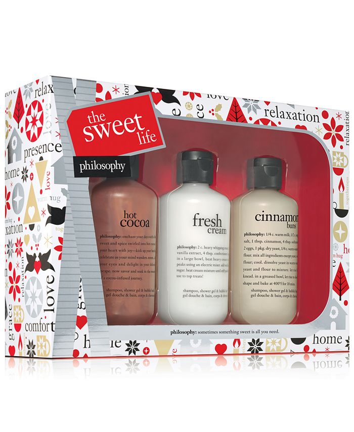philosophy 3Pc. The Sweet Life Holiday Gift Set Created for Macy's
