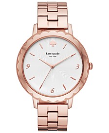 Women's Morningside Pink Gold-Tone Stainless Steel Bracelet Watch 38mm