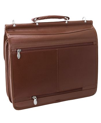 McKlein - Halsted Flap-over Double Compartment Laptop Case