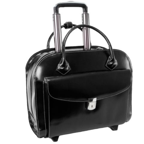 Сумка McKlein Granville, 17" Laptop Briefcase, цвет: Чёрный