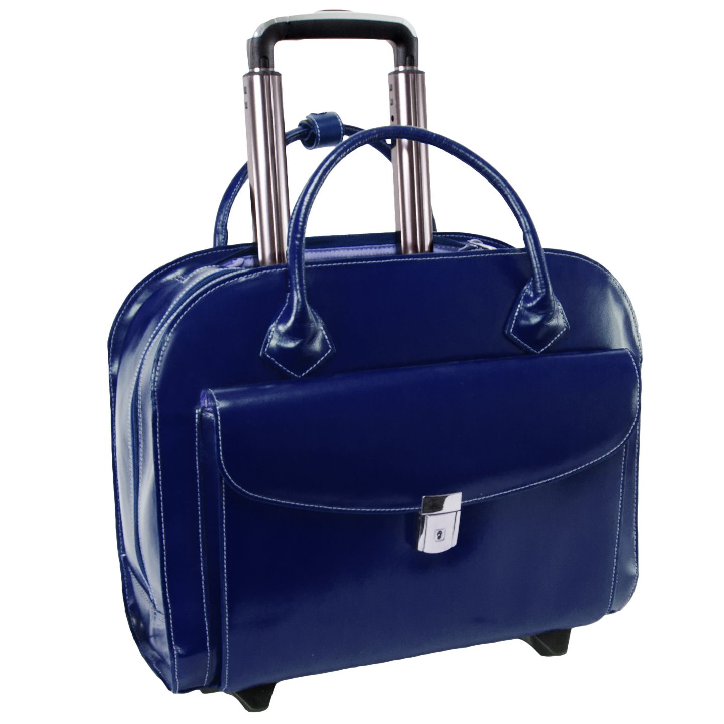 Сумка McKlein L Series Granville Wheeled Laptop Briefcase Collection, цвет: Чёрный — фото 1