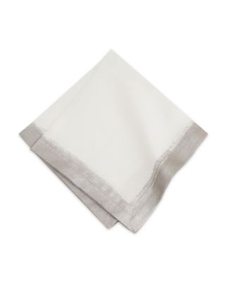  Metallic Brushstroke Napkin 4 Pc Set