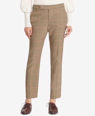 ralph lauren women's plaid pants