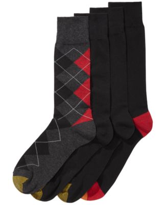 Gold Toe Men's 4-Pk. Argyle Socks & Reviews - Underwear & Socks - Men ...