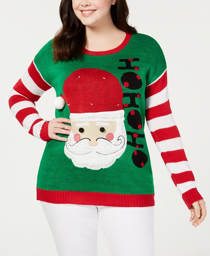 Plus size light up christmas sweater new arrivals