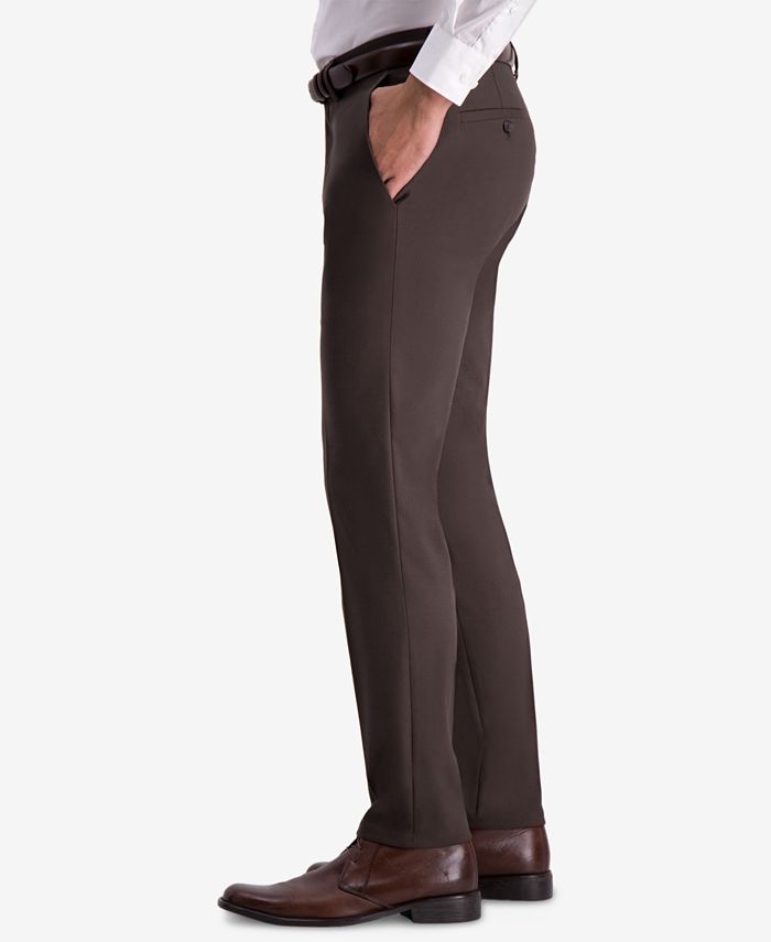 Cole Reaction Men's SlimFit Shadow Check Dress Pants & Reviews