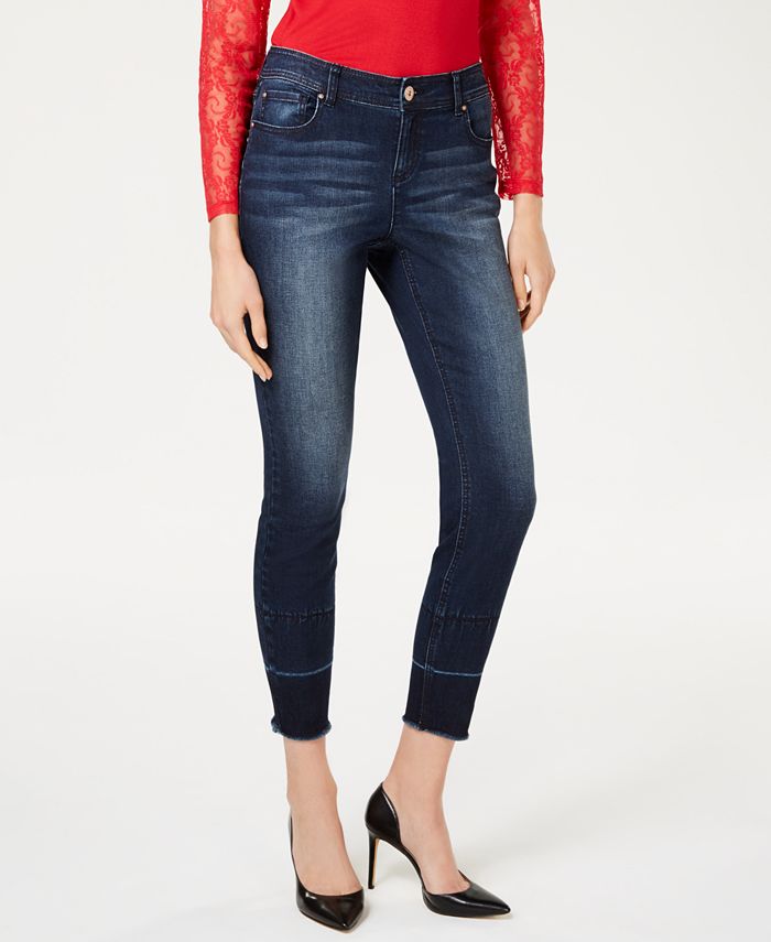 INC International Concepts I.N.C. Petite Release-Hem Skinny Jeans ...
