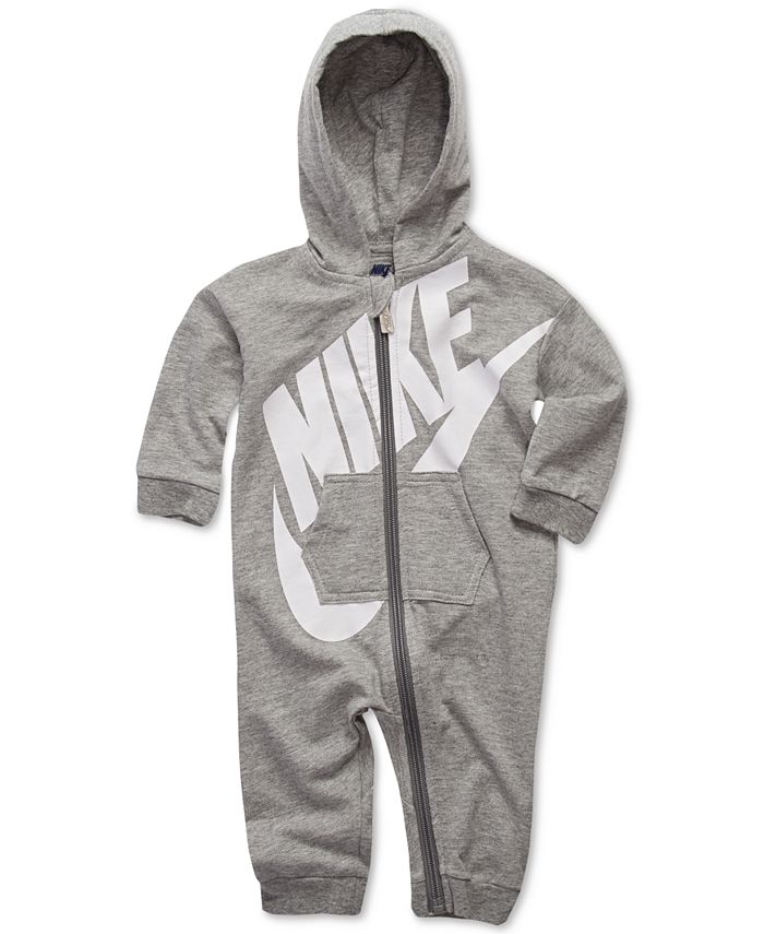 Convergeren Spanning Vooruitgaan Nike Baby Boys or Baby Girls Play All Day Hooded Coverall - Macy's