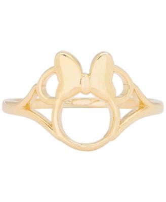 Disney - Children's Minnie Mouse Ring in 14k Gold