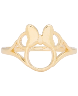 Disney Children's Minnie Mouse Ring in 14k Gold