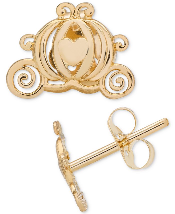 Disney cinderella pumpkin store coach stud earrings