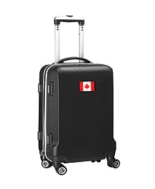 21" Carry-On Hardcase Spinner Luggage - Canada Flag