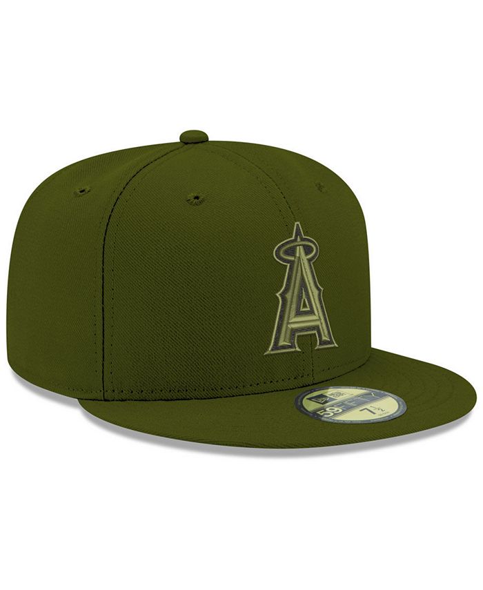 New Era Los Angeles Angels Reverse C-Dub 59FIFTY FITTED Cap - Macy's