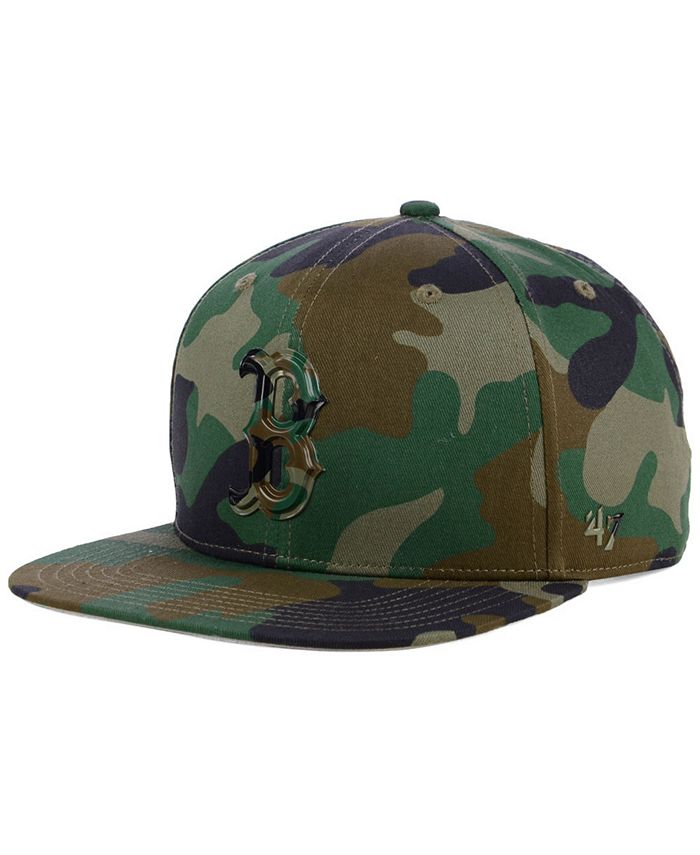 '47 Brand Boston Red Sox Camo Snapback Cap Macy's