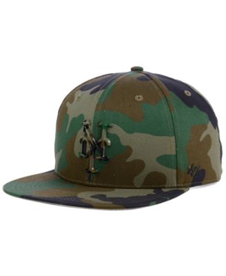 mets camo hat