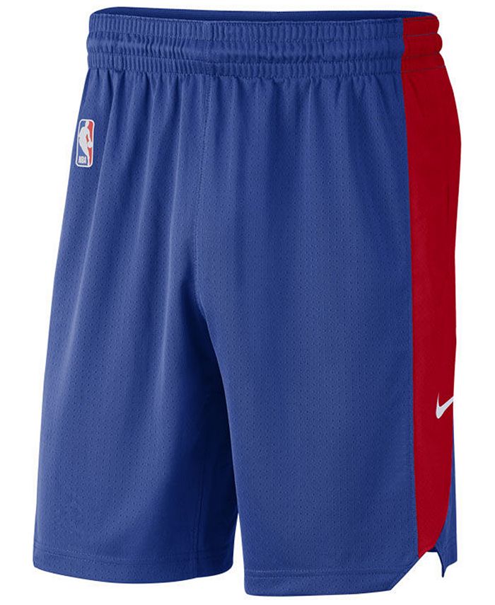 Nike Men's Detroit Pistons Practice Shorts - Macy's