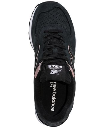Women's 574 rose gold 2024 casual sneakers from finish line