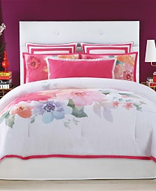 Perry Ellis Asian Lily Full Queen Duvet Cover Set Reviews