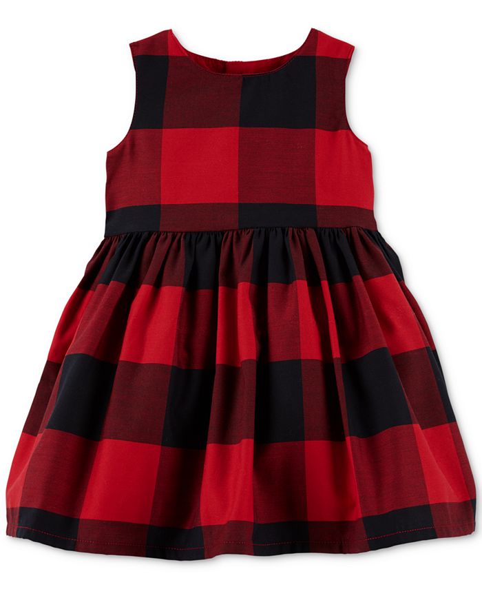 Carter s Baby Girls Buffalo Check Dress Macy s