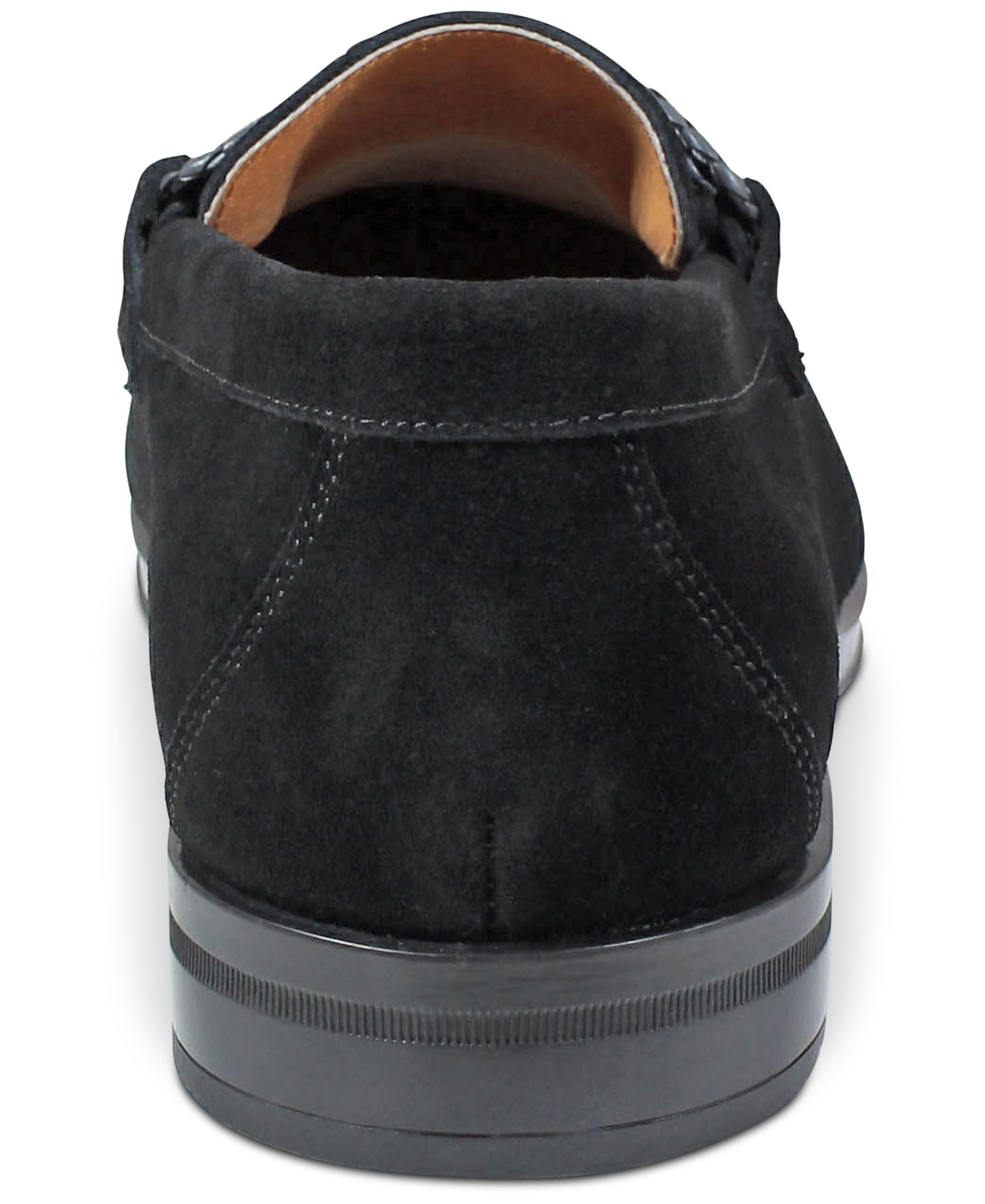 Мужские туфли Stacy Adams Neville Moc-Toe Slip-On, цвет: Чёрный — фото 4