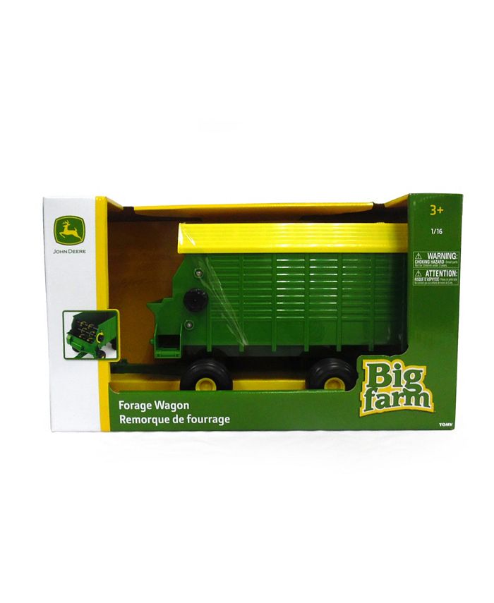 TOMY Ertl John Deere Big Farm Forage Wagon 1/16 Scale Macy's