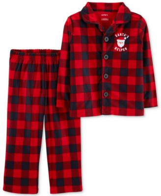 Carter s Toddler Boys Buffalo Plaid Pajamas Macy s