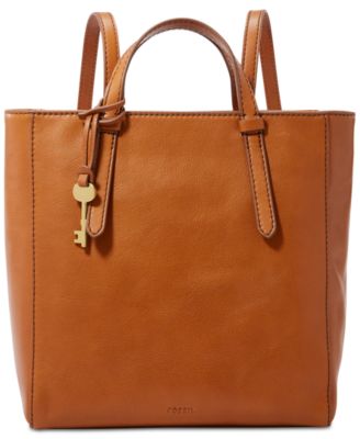 camilla convertible leather backpack