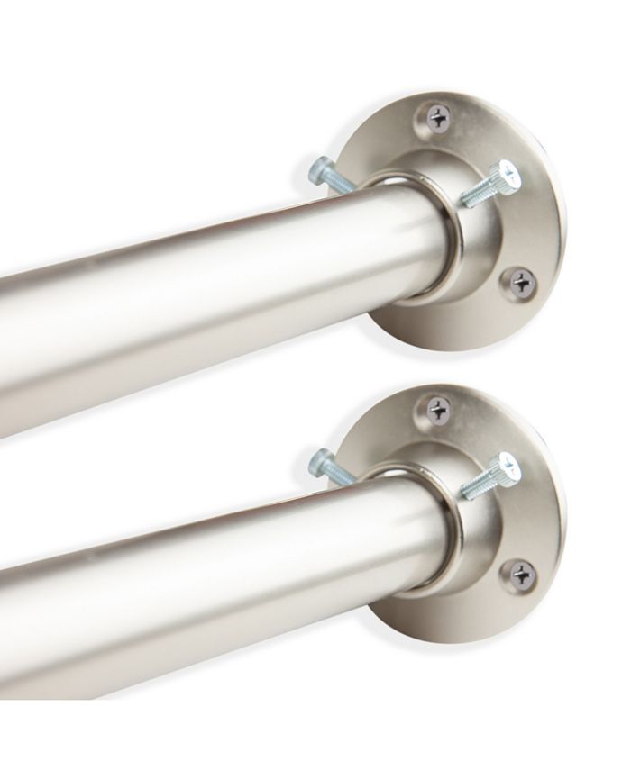 Rod Desyne 1" Adjustable 4884 inch Room Divider Rod and Socket Set