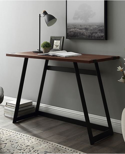 Walker Edison 42 Inch Metal Wrap Writing Desk Reviews