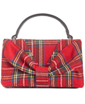 NEW Betsey Johnson Plaid outlet Handbag