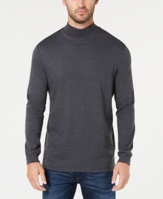 Men's Solid Turtleneck Shirt, Created for Macy's