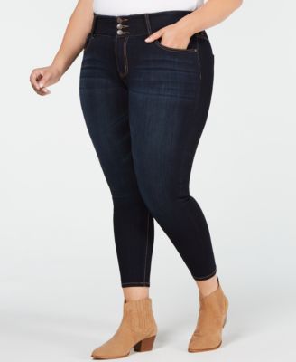 Stretch-Waistband Skinny Jeans 