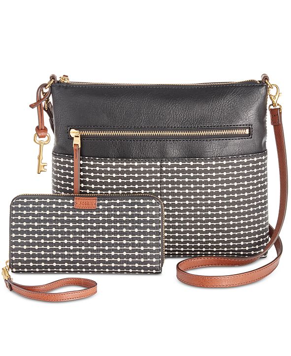 fossil fiona cross body