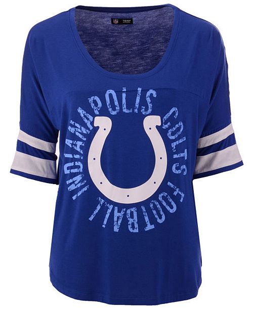 5th Ocean Women S Indianapolis Colts Circle Logo T Shirt