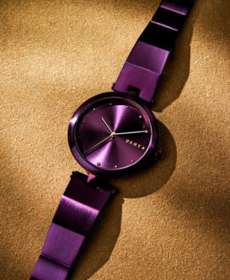 dkny purple watch