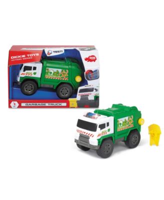 dickie toys light and sound garbage truck