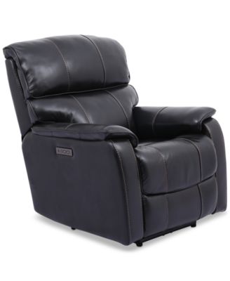 leather dual motor riser recliner chair