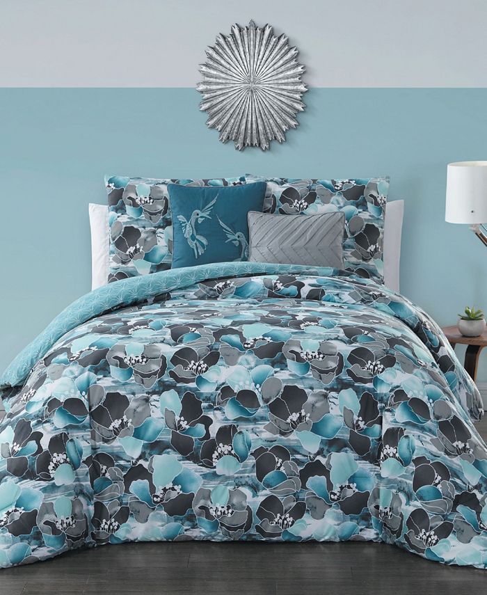 Geneva Home Fashion Simone 5 Pc King Comforter Set Macy's