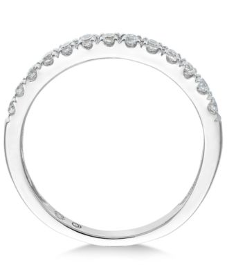 Diamond Princess Halo Bridal Set Ring (1-1/2 ct. t.w.) in 14k White Gold