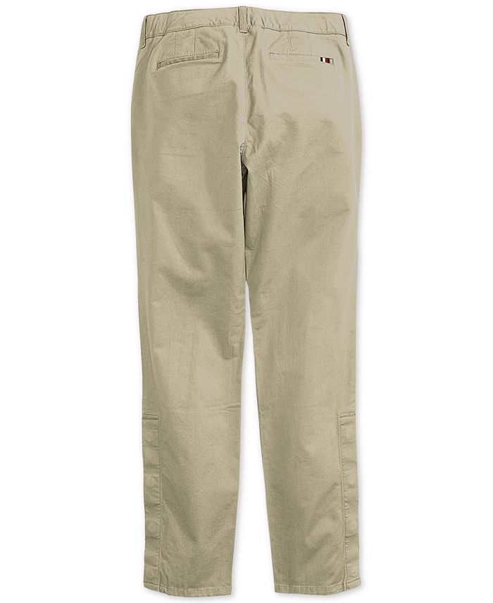 Tommy Hilfiger Women's Hampton Slim Chinos with Magnetic Fly - Macy's